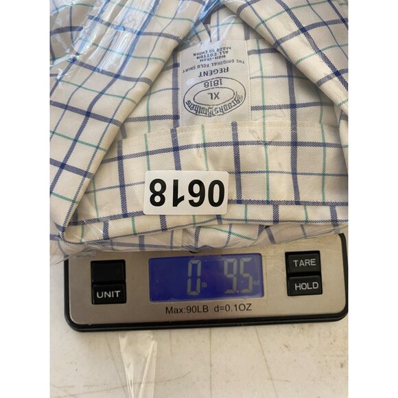 Brooks Brothers Regent Non-Iron Checkered windowpane Cotton Shirt Size XL - Picture 10 of 10